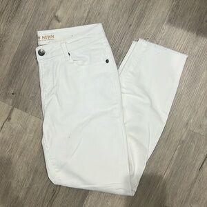Ruff Hewn Women's White Denim Jeans Size 4 Crop